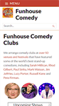 Mobile Screenshot of funhousecomedy.co.uk